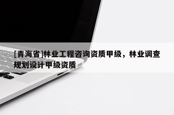 [青海省]林业工程咨询资质甲级，林业调查规划设计甲级资质