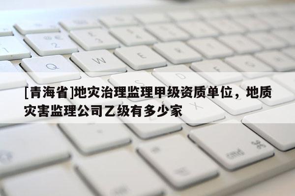 [青海省]地灾治理监理甲级资质单位，地质灾害监理公司乙级有多少家