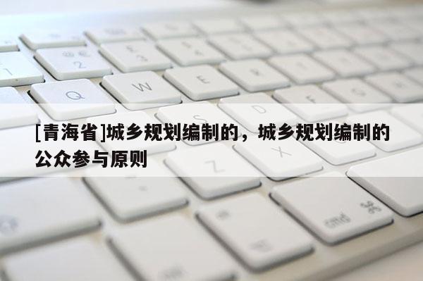 [青海省]城乡规划编制的，城乡规划编制的公众参与原则