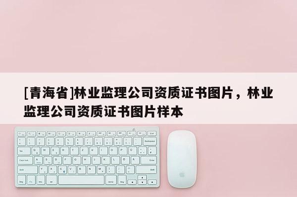 [青海省]林业监理公司资质证书图片，林业监理公司资质证书图片样本