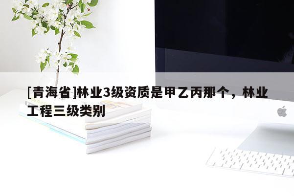 [青海省]林业3级资质是甲乙丙那个，林业工程三级类别