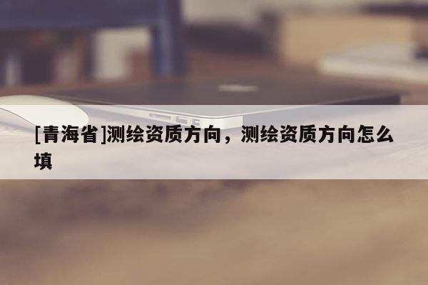 [青海省]测绘资质方向，测绘资质方向怎么填