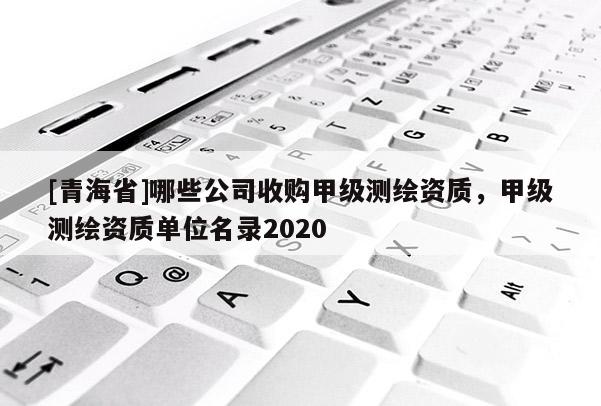 [青海省]哪些公司收购甲级测绘资质，甲级测绘资质单位名录2020