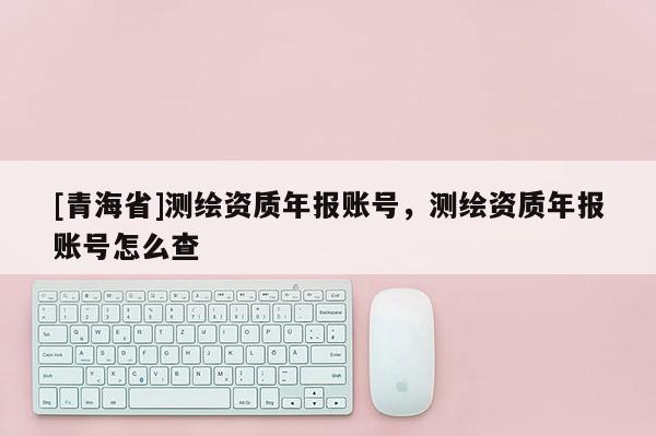 [青海省]测绘资质年报账号，测绘资质年报账号怎么查