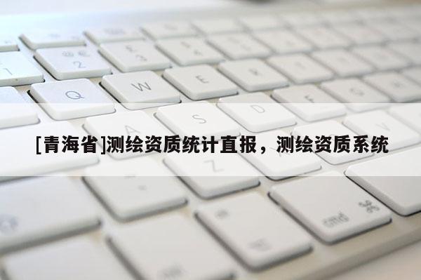 [青海省]测绘资质统计直报，测绘资质系统