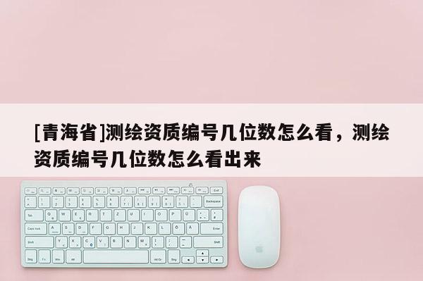 [青海省]测绘资质编号几位数怎么看，测绘资质编号几位数怎么看出来