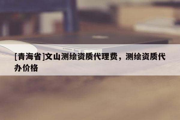 [青海省]文山测绘资质代理费，测绘资质代办价格