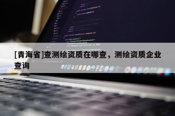 [青海省]查测绘资质在哪查，测绘资质企业查询