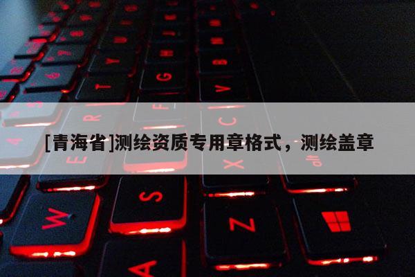 [青海省]测绘资质专用章格式，测绘盖章