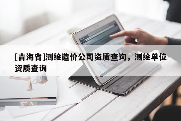 [青海省]测绘造价公司资质查询，测绘单位资质查询